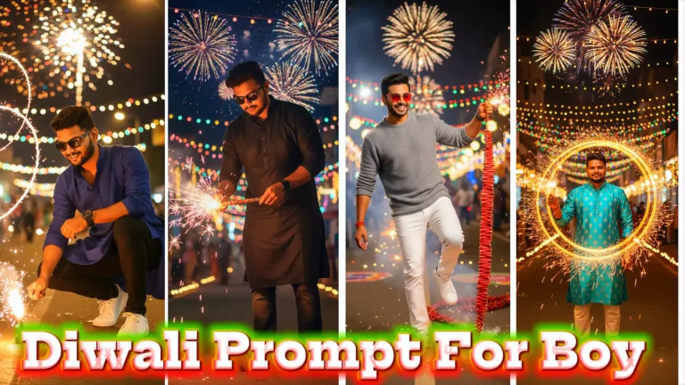 viral diwali prompt for gemini boy