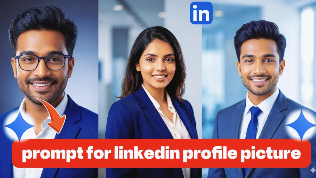 best ai prompt for linkedin profile picture