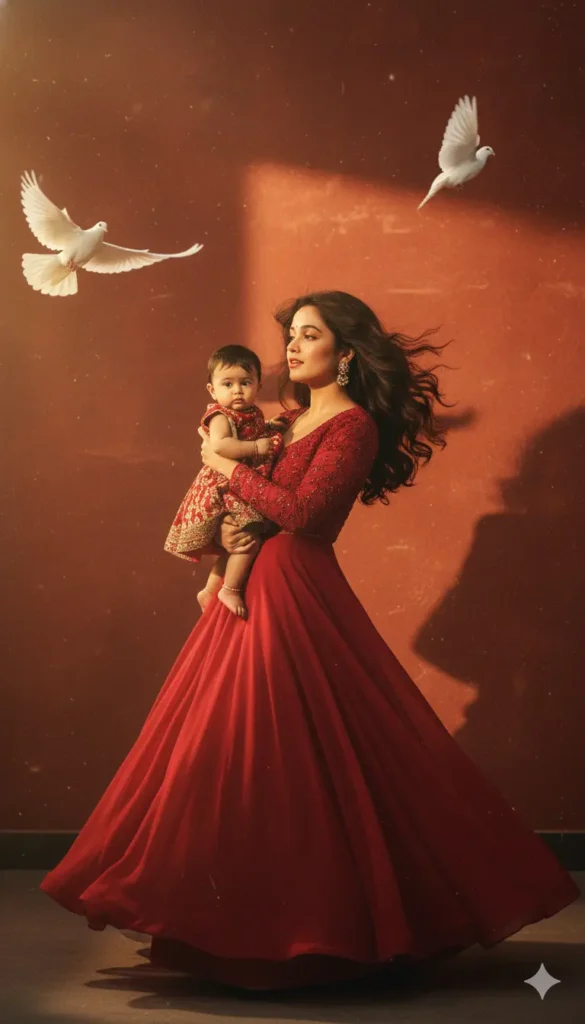 gemini prompt for hugging mother