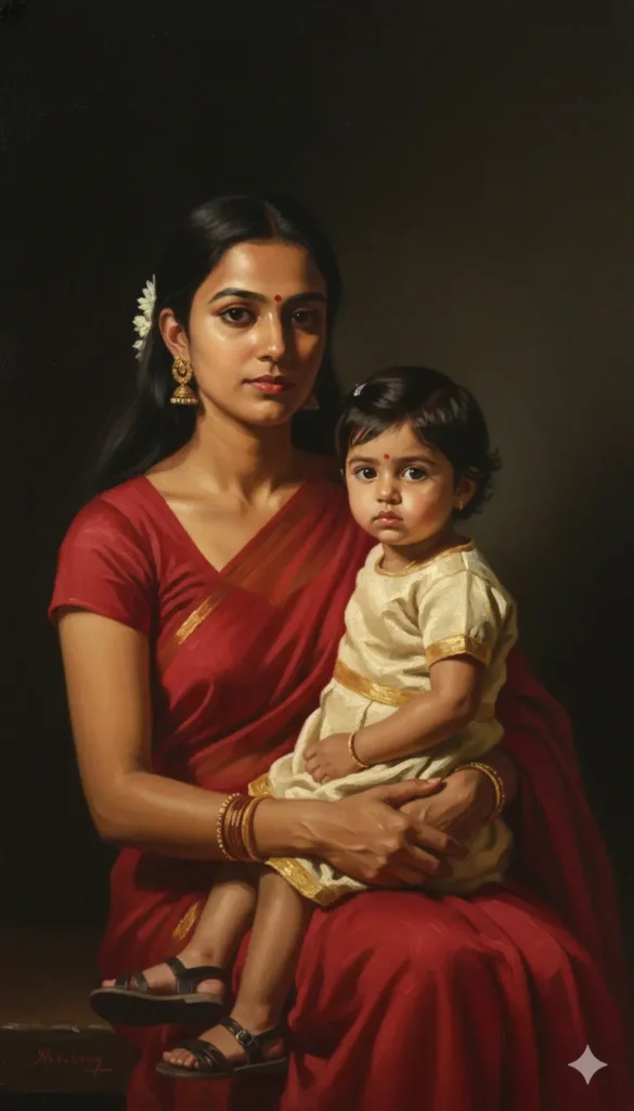 mother and daughter ai prompt