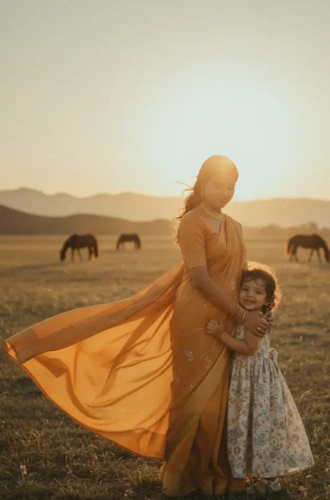 mother and daughter prompt for gemini ai