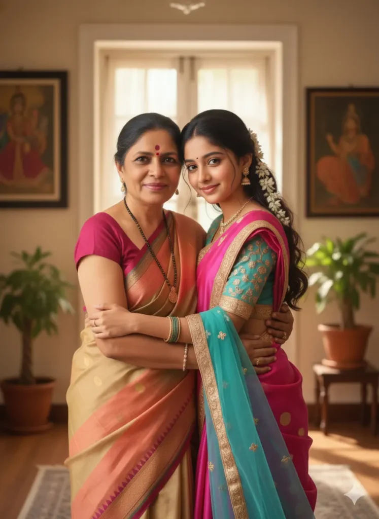 mother and daughter prompt for gemini instagram