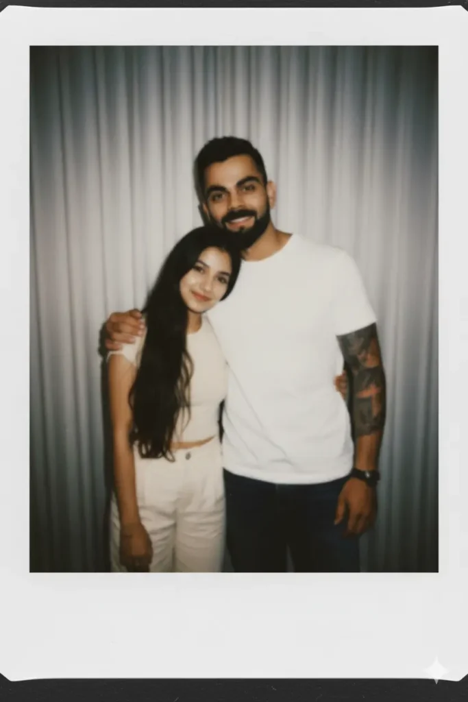 selfie with virat kohli gemini prompt