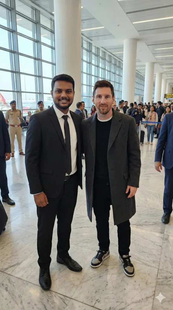 Google Gemini Messi Photo