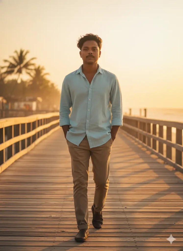 gemini prompt for retro style men