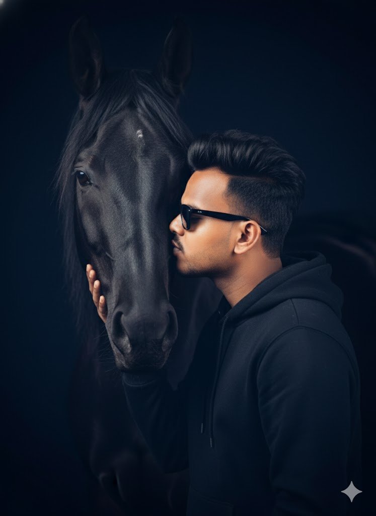 horse prompt ai photo editing