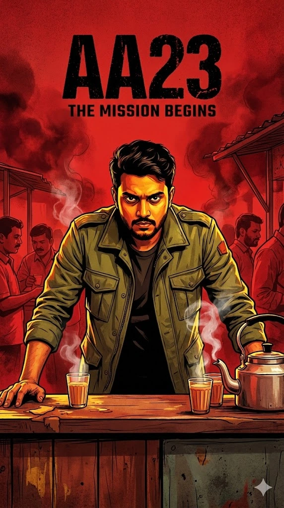 3. AA23 movie poster type prompt