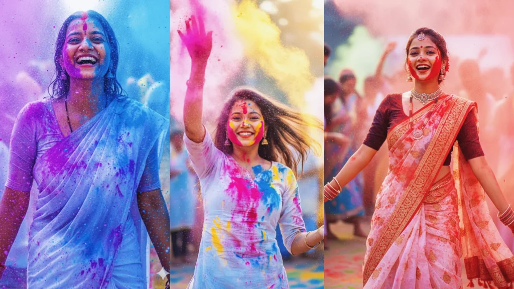 Best Holi Prompt for Girl