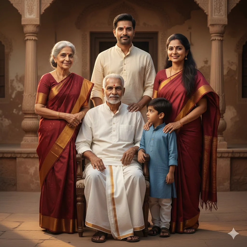 ai family photo prompt