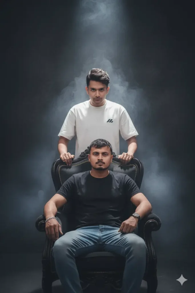 brother and brother prompt for gemini instagram aesthetic