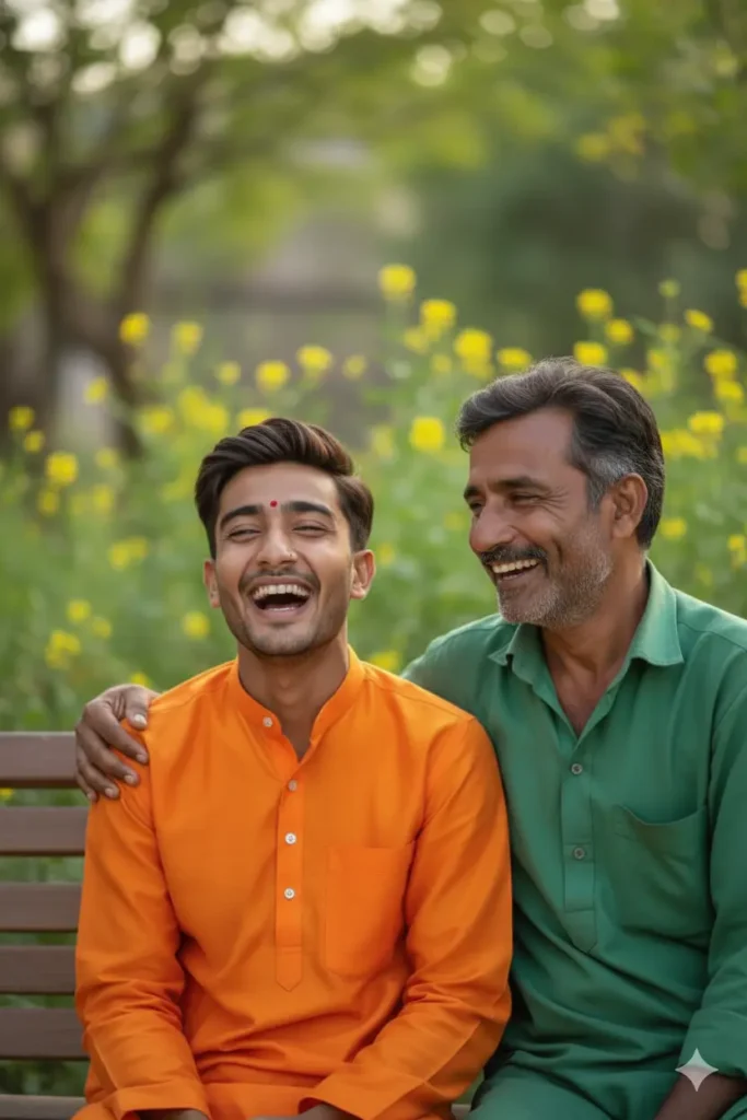 dad and son gemini prompt