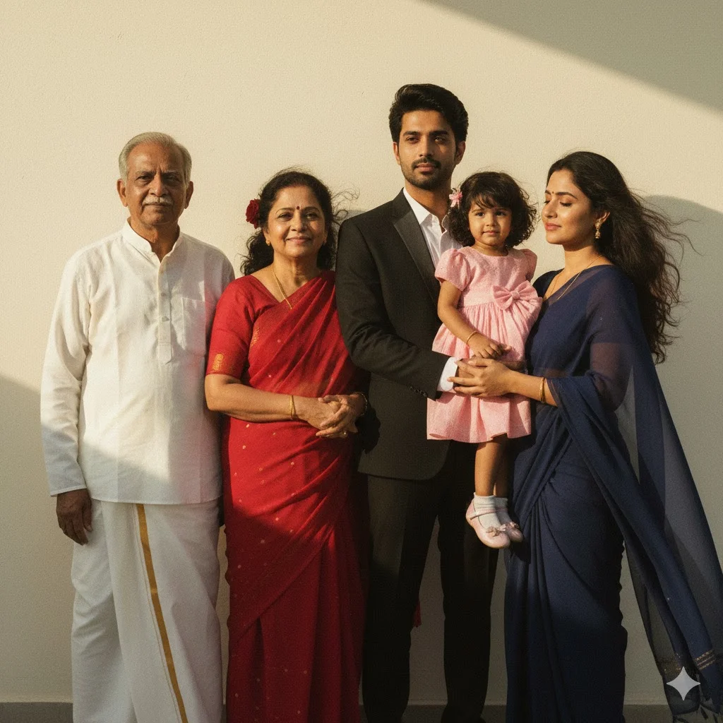 family photo ai prompt generator