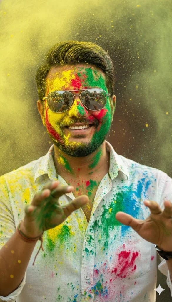 google gemini viral prompt holi