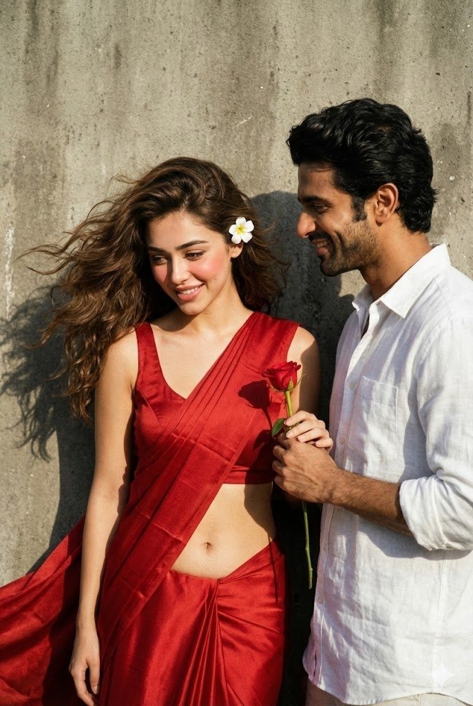 2. couple prompt for gemini ai retro style