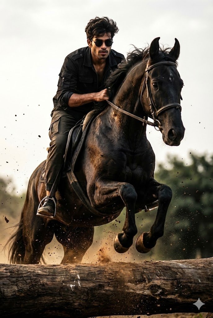 gemini ai photo prompt copy paste trending boy horse instagram