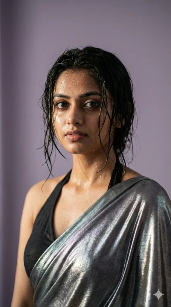 prompt for gemini ai girl style trending saree