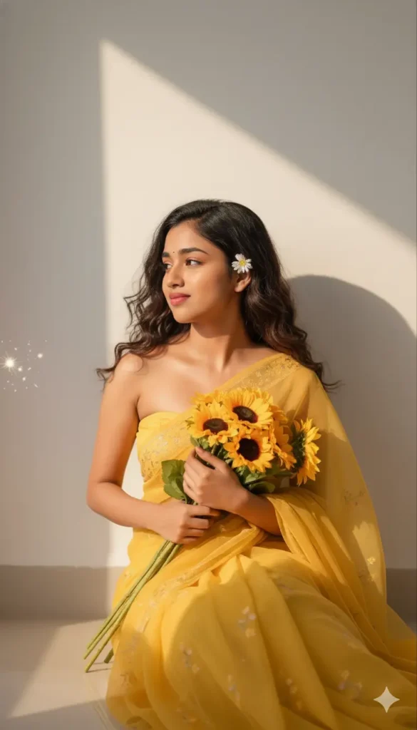 prompt for gemini ai retro style female