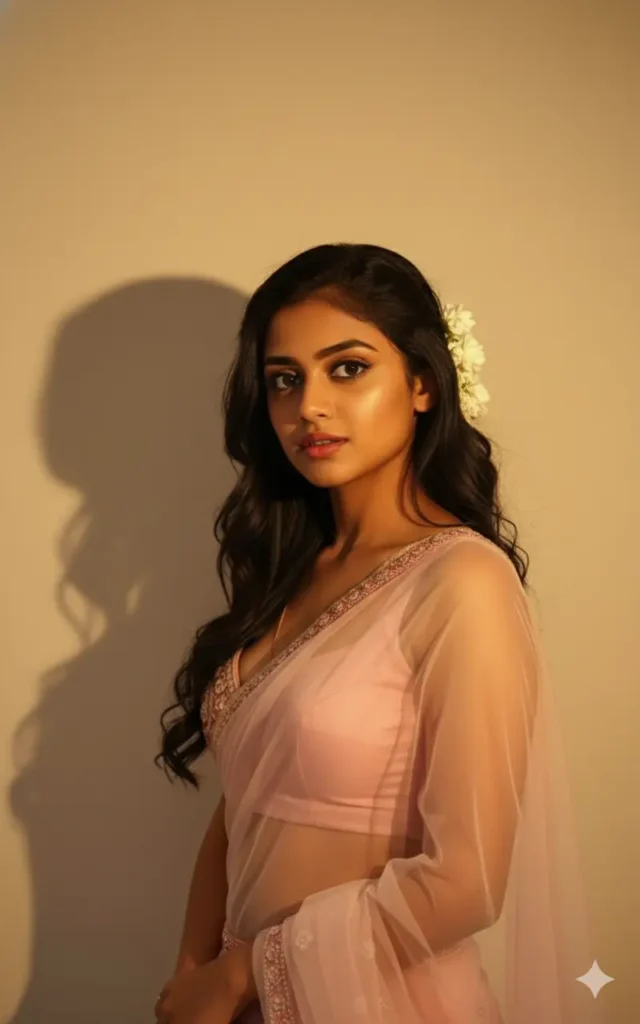 prompt for gemini ai retro style girl photo