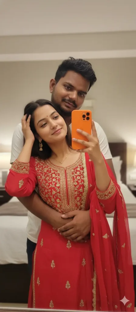 romantic couple prompt for photo editing