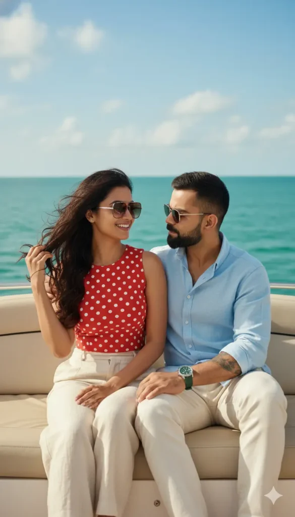 selfie with virat kohli prompt for gemini ai