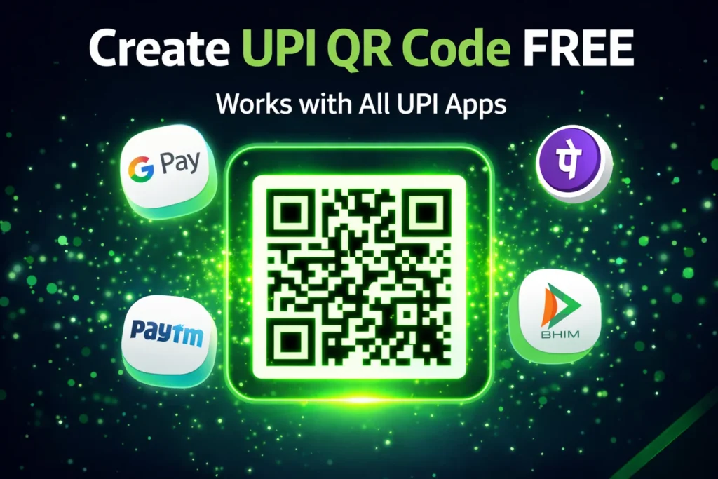 UPI QR Code Generator Free