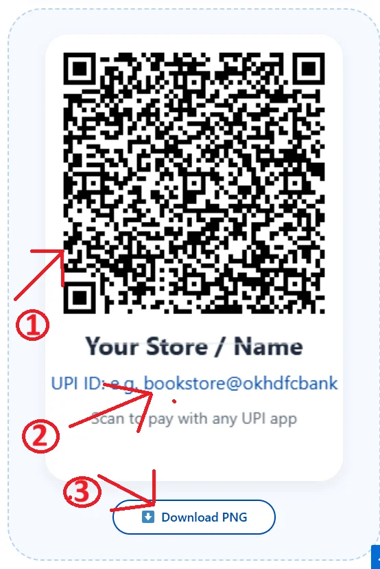 all in one upi qr code generator