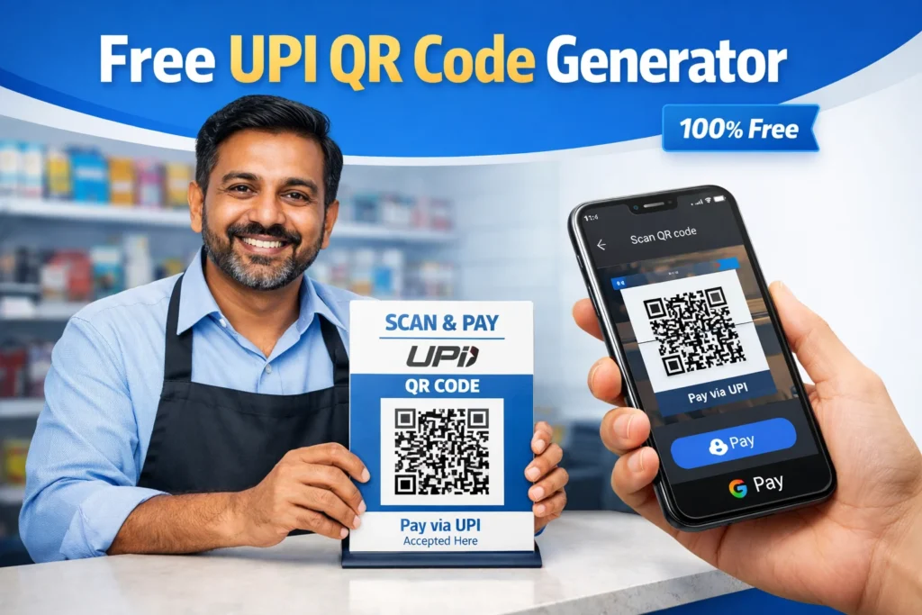 free upi qr code generator